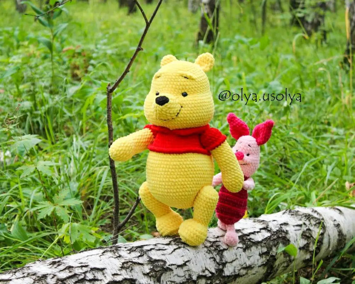 Crochet pattern | Lovely teddy Bear | PDF | Cotton & Plush stuffed toy | easy amigurumi baby toy