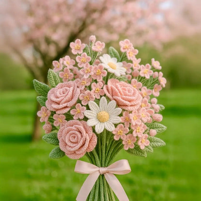 600+ Flower Bouquet Crochet PATTERN Bundle Digital Mother Day Floral Stem Amigurumi Pot Plant Spring Sun Wedding Rose Tulip Daisy Graduation